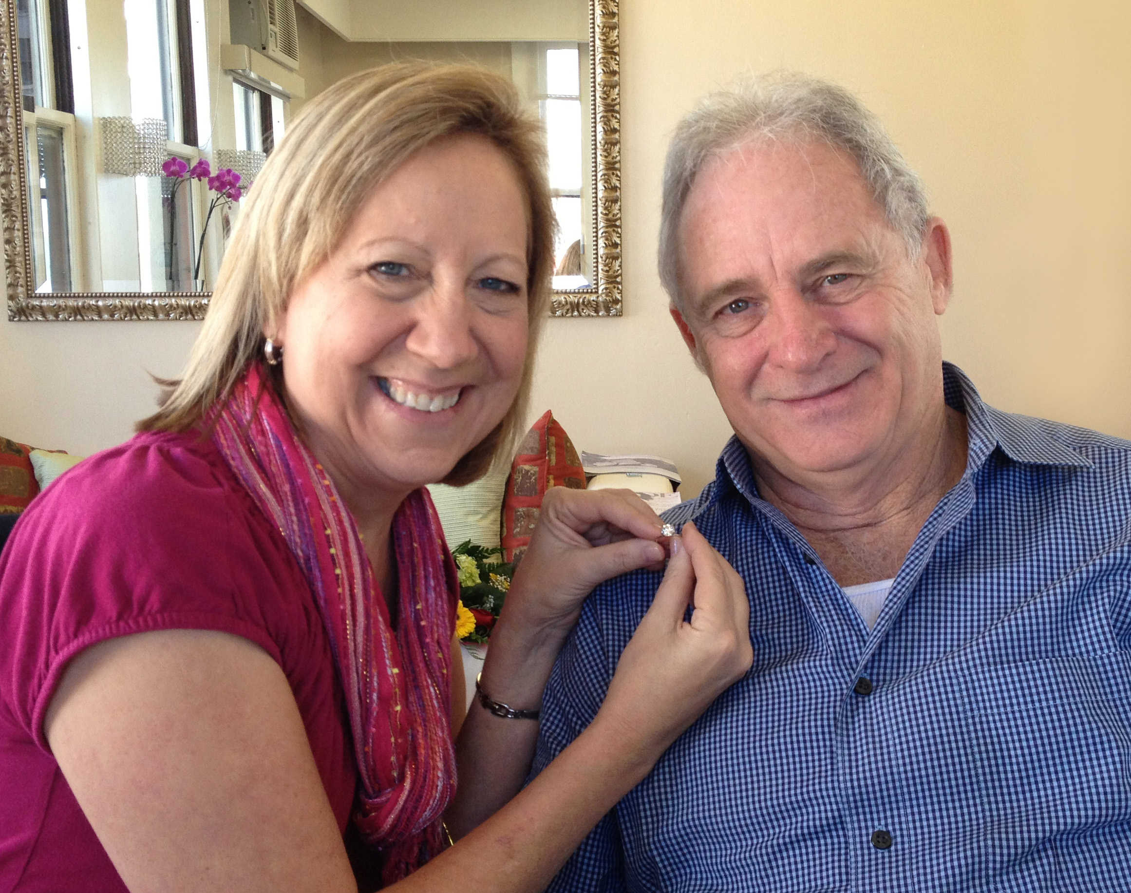 Get A Diamond Ring Worth Its Price! A Lovely Couple Ring With Their New Diamond Ring!