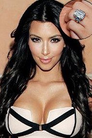 Kim Kardashian Wedding Rings - Vanessa Nicole Jewels