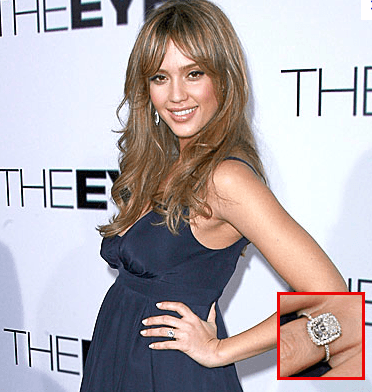 Jessica Alba - Antique Engagement Rings Jessica Alba - Antique Engagement Rings