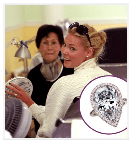Katherine Heigl - Antique Engagement Rings