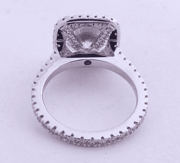 Eternity Engagement Ring - Vanessa Nicole Jewels Eternity Engagement Ring