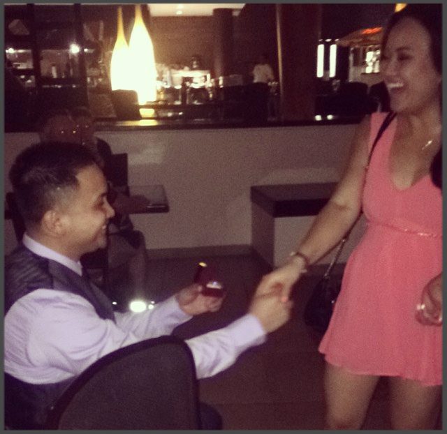 chris and carrie proposal