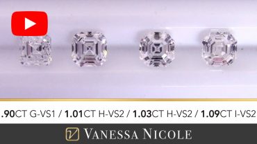 Asscher Cut Diamond Ring Selection for Lael