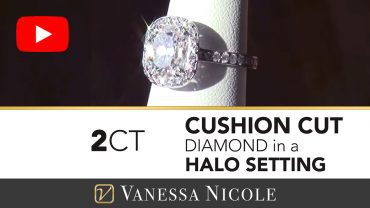 Cushion Cut Custom Engagement Ring