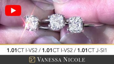 Cushion Cut Diamond Ring Selection for Ryan Cushion Cut Diamond Ring Selection for Ryan
