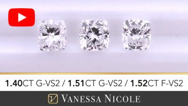 Cushion Cut Diamond Size Comparison cushion cut 1.5 quality comparison video