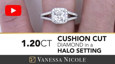 Cushion Cut Engagement Ring for Julie 3 Cushion Cut Engagement Ring for Julie 3