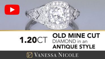 Custom Antique Diamond Ring for Courtney 3 Custom Antique Diamond Ring for Courtney 3