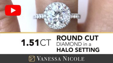Round Cut Diamond Engagement Ring for Jinny
