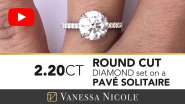 Round Cut Diamond Solitaire Ring for Alexandra