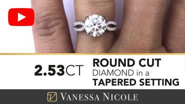 Round Solitaire Diamond Ring for Laura