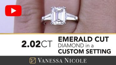Watch As She Sees her Emerald Cut Diamond Ring For The FIRST Time
