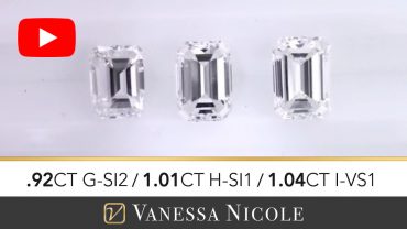 Emerald Cut Diamond Ring Selection for Michael