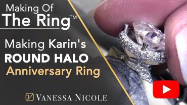 Making An Engagement Ring Watch As I Make Karin's Diamond Engagement Ring
