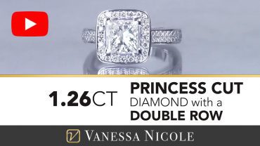 Princess Cut Diamond Engagement Ring for Rachel - Vanessa Nicole