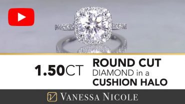 Round Cut Custom Engagement Ring for Danielle