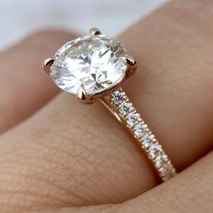 Rose Gold Diamond Ring