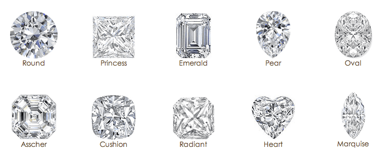 diamond cuts and shapes