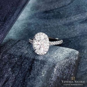 Oval Halo Engagement Ring Oval Halo Engagement Ring