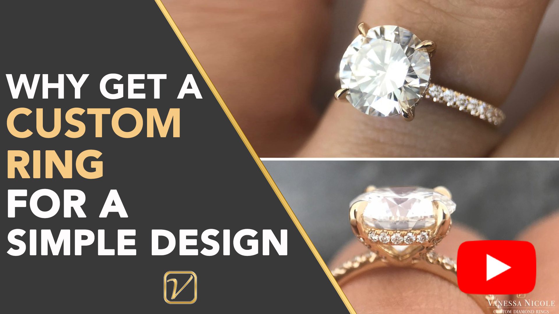 WHY GET A CUSTOM RING FOR A SIMPLE DESIGN