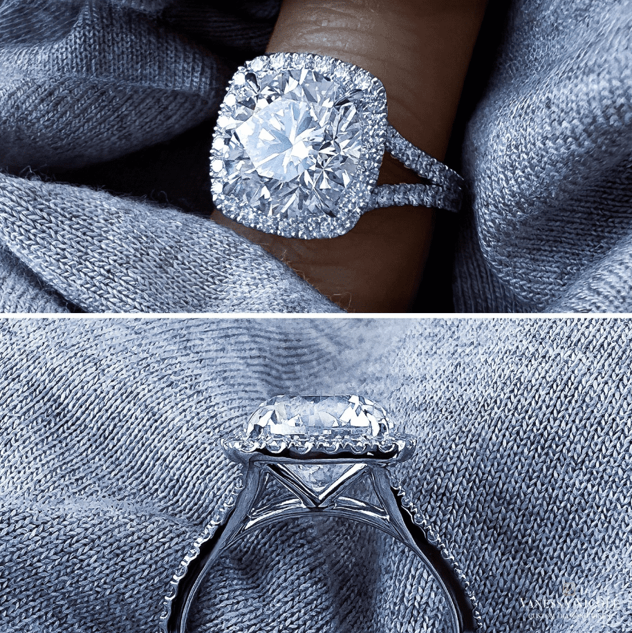 Halo engagement ring Halo engagement ring stye